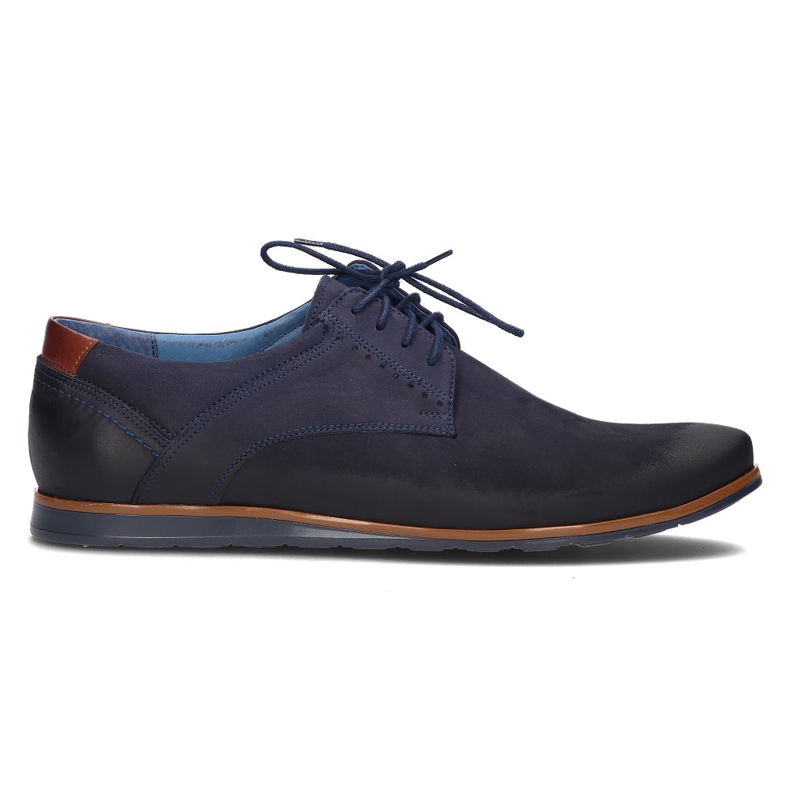Leather shoes Filippo 1757 navy blue Leather shoes Filippo 1757 navy blue