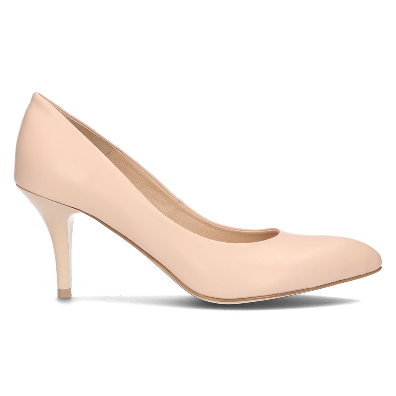 Leather pumps Filippo 2108 beige