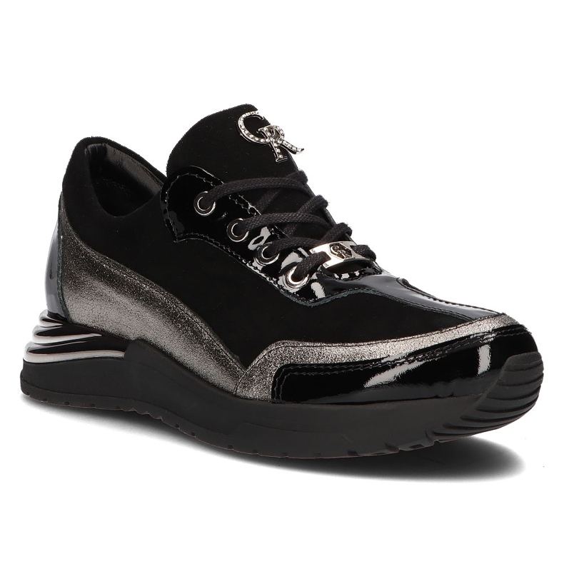 Leather sneakers Filippo 120 black Leather sneakers Filippo 120 black