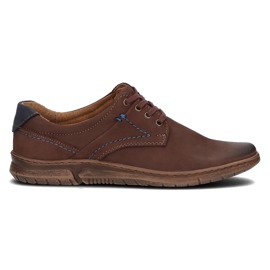 Leather shoes Filippo 858 brown