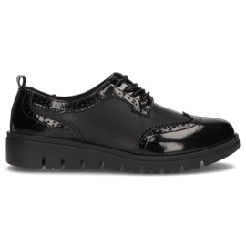 Leather shoes Filippo DP3206 / 21 Bk black