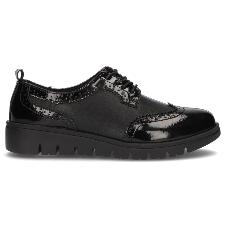 Leather shoes Filippo DP3206 / 21 Bk black