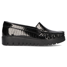 Leather shoes Filippo DP3024 / 21 Bk Cr black