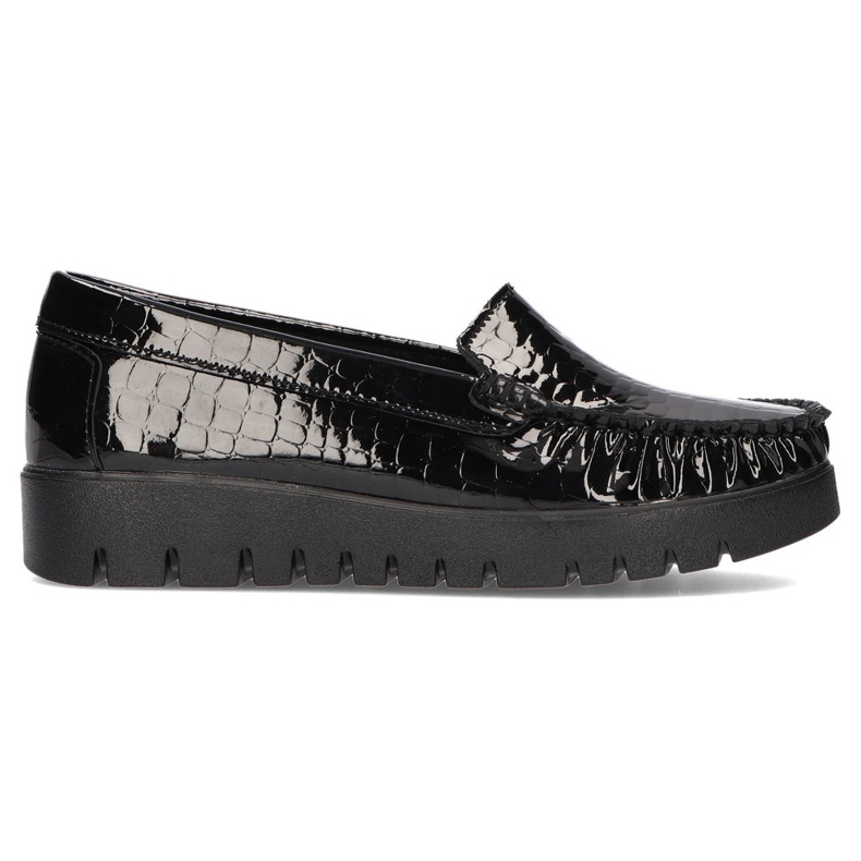 Leather shoes Filippo DP3024 / 21 Bk Cr black