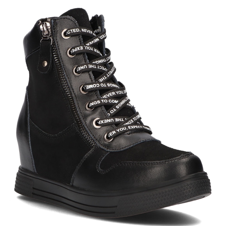 Leather Filippo DBT3148 / 21 Bk Black boots