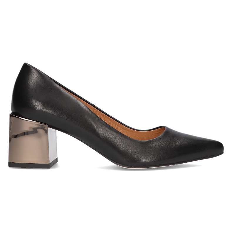 Leather Filippo 2018 pumps Black nickel