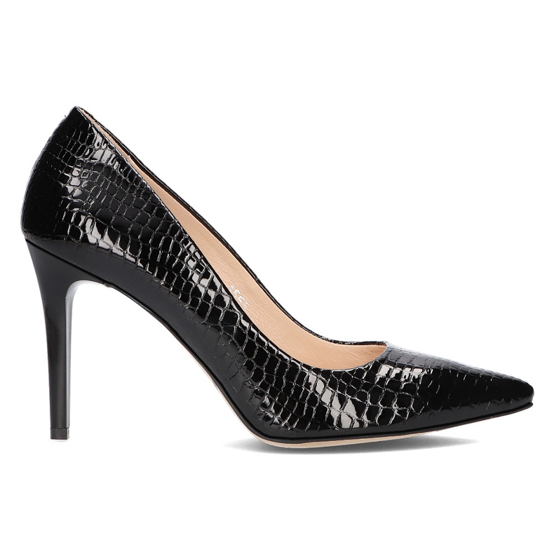 Leather pumps Filippo 1555 Black