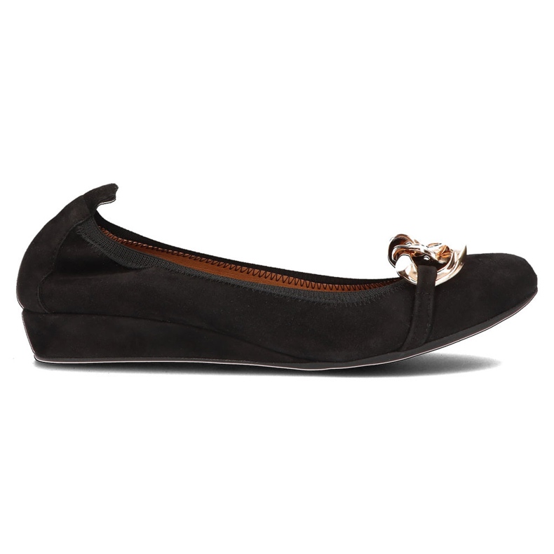 Leather Filippo 894 ballerinas black Leather Filippo 894 ballerinas black