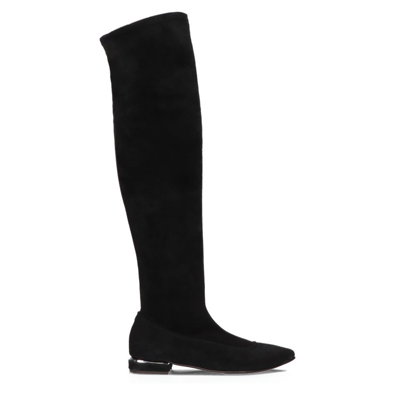 Black Filippo 435 suede boots