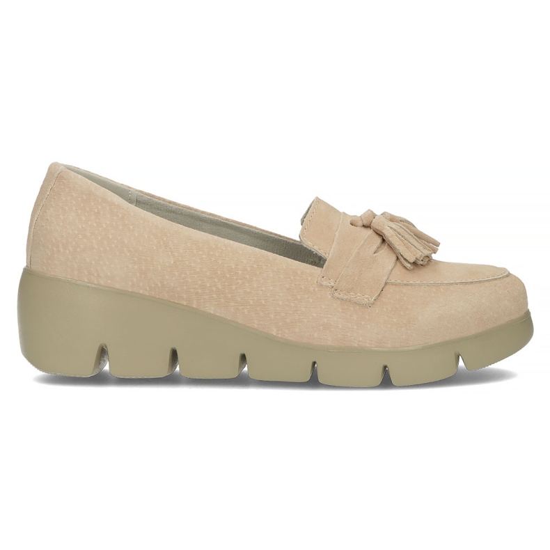 Leather shoes Filippo DP3162 / 22 Be beige