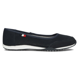 Leather shoes Filippo DP143 / 22 Nv navy blue