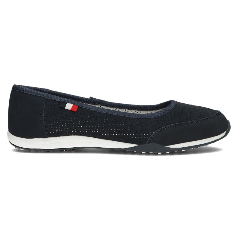 Leather shoes Filippo DP143 / 22 Nv navy blue