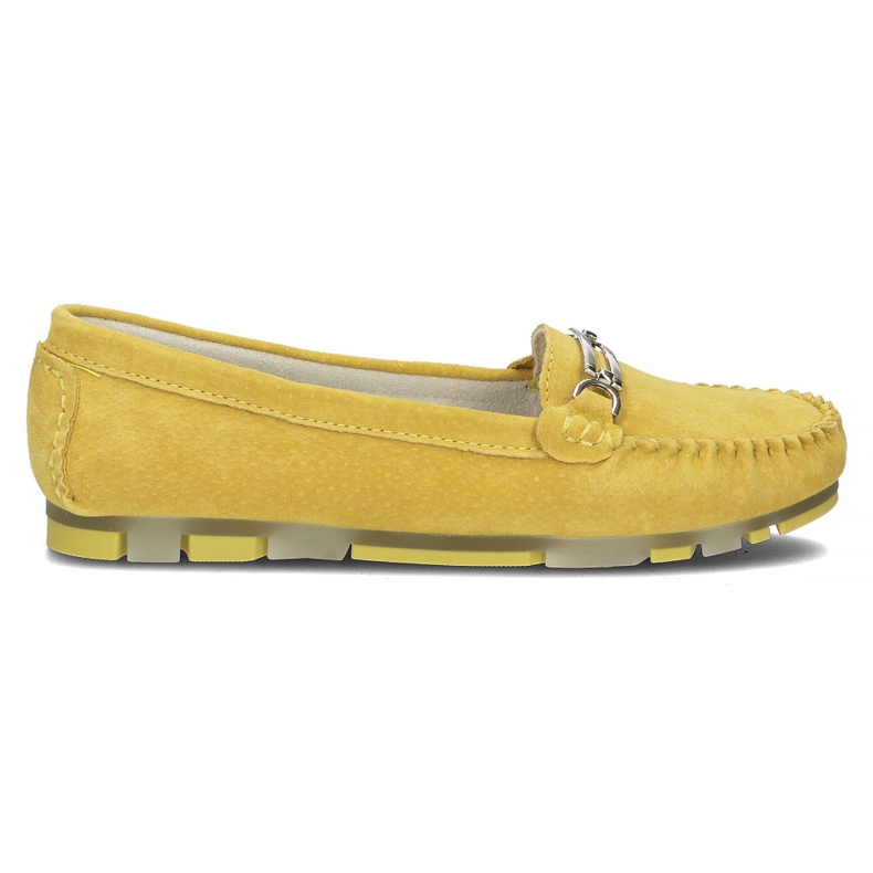Leather loafers Filippo DP1202 / 22 Yl yellow