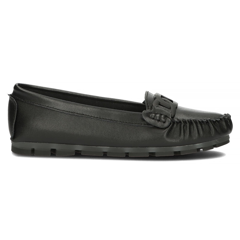 Leather moccasins Filippo DP3629 / 22 Bk black