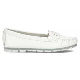 Leather loafers Filippo DP3629 / 22 Wh white