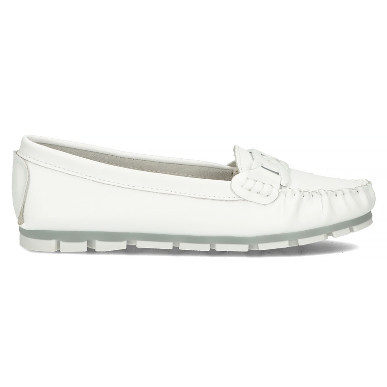 Leather loafers Filippo DP3629 / 22 Wh white