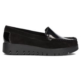 Leather shoes Filippo DP3024 / 22 Bkl black
