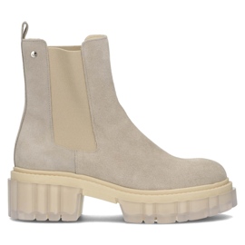 Gray Filippo 30328 suede boots grey