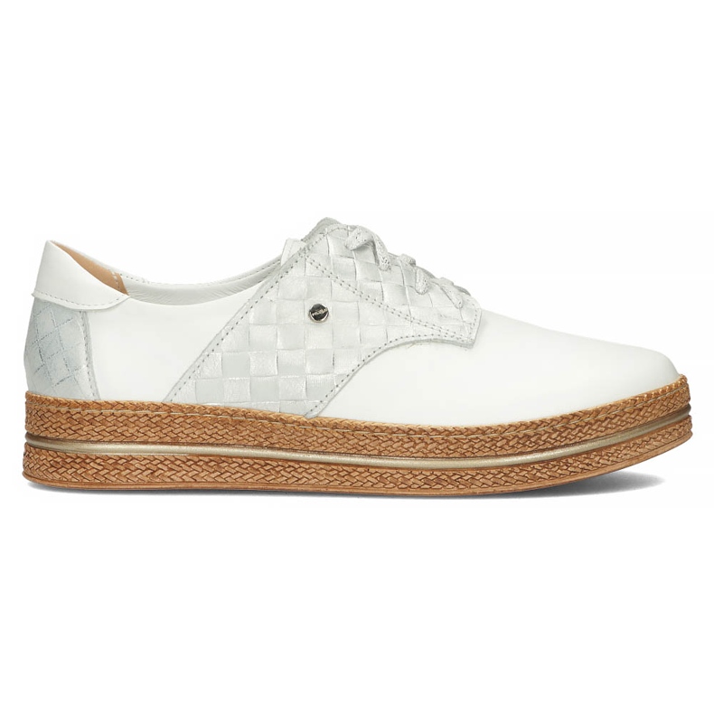 Leather shoes Filippo 10123 white