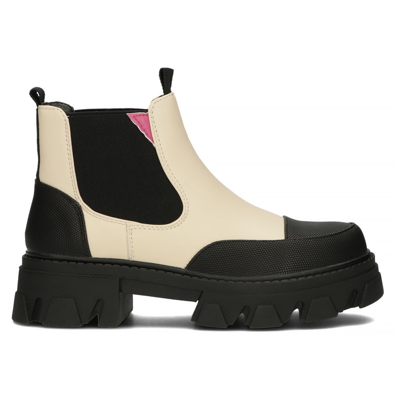 Filippo BJ11-5KB beige boots black Filippo BJ11-5KB beige boots black