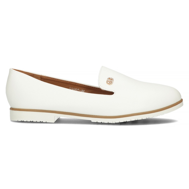 Filippo B5002-BL white ballerinas