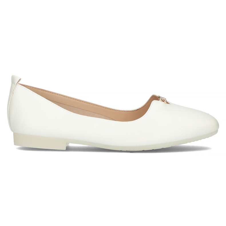 Filippo B50013-BL white ballerinas Filippo B50013-BL white ballerinas
