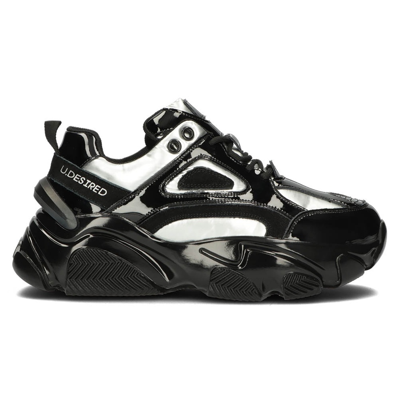 Leather Sneakers Filippo BJ1848-SP silver black