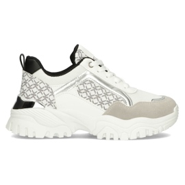 Sneakers Filippo BB116 white and black