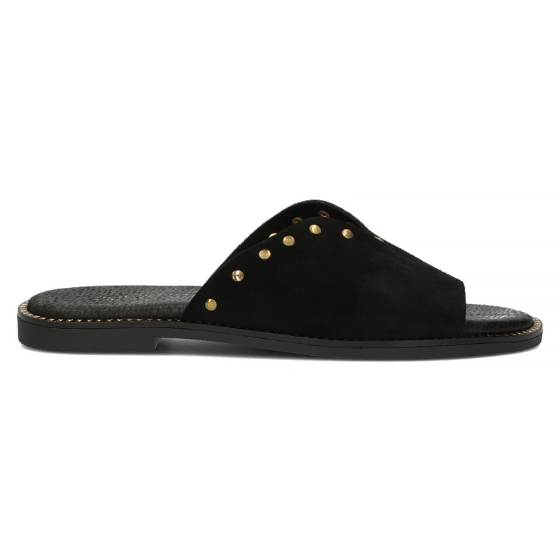 Leather Filippo LH-425 slippers black