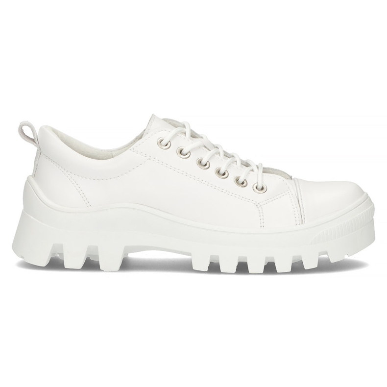 Leather sneakers FILIPPO DP3522 / 22 Wh white