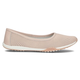 Leather Ballerinas Filippo DP3681 / 22 Pi pink