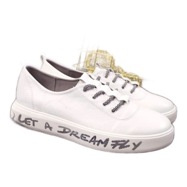 Sports sneakers on the S. Barski W OLI145 platform white