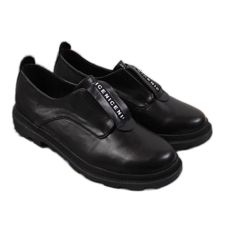 Slip on shoes S. Bararski W OLI147 black