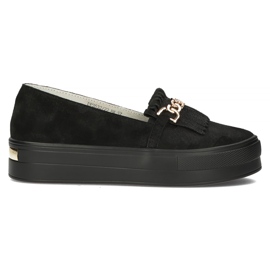 Leather shoes Filippo DP3532 / 22 Bk black Leather shoes Filippo DP3532 / 22 Bk black