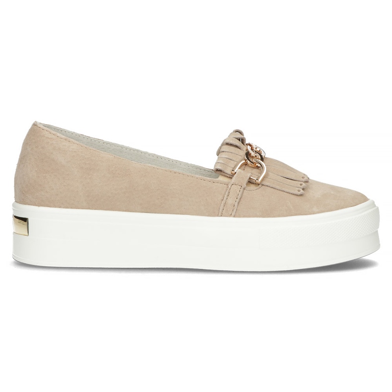 Leather shoes Filippo DP3532 / 22 Be beige