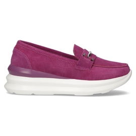 Leather shoes Filippo DP3504 / 22 Fh fuchsia pink Leather shoes Filippo DP3504 / 22 Fh fuchsia pink