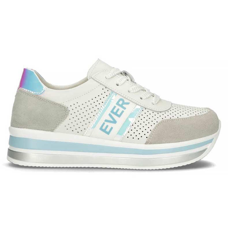 Leather Sneakers Filippo DP1414 / 22 Bl blue white grey