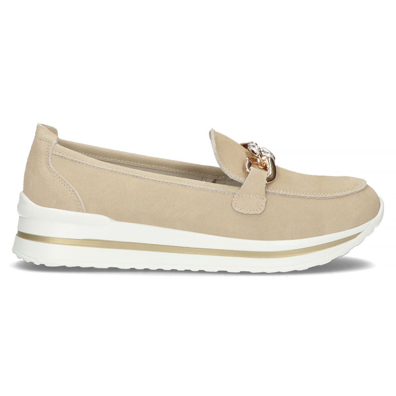 Leather shoes Filippo DP3555 / 22 Be beige Leather shoes Filippo DP3555 / 22 Be beige