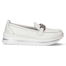 Leather shoes Filippo DP3555 / 22 Wh white