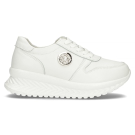 Leather Sneakers Filippo DP3547 / 22 Wh white