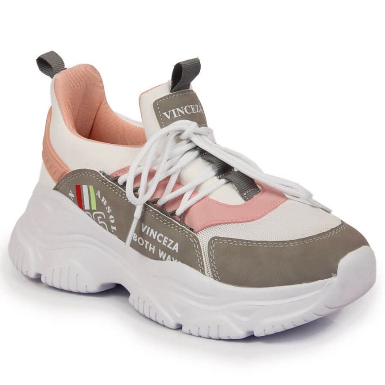 Vinceza W JAN120B white sneakers