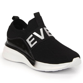 Shoes socks slip on Vinceza W JAN122A black