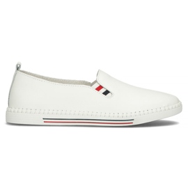 Leather shoes FILIPPO DP066 / 22 Wh white
