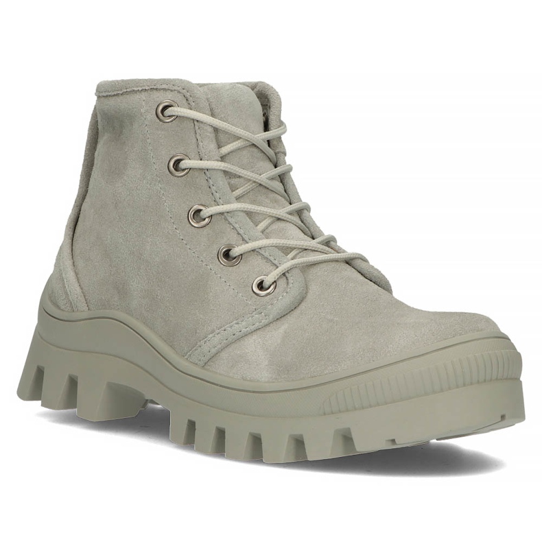 Leather Sneakers Filippo DBT3523 / 22 Gr gray grey