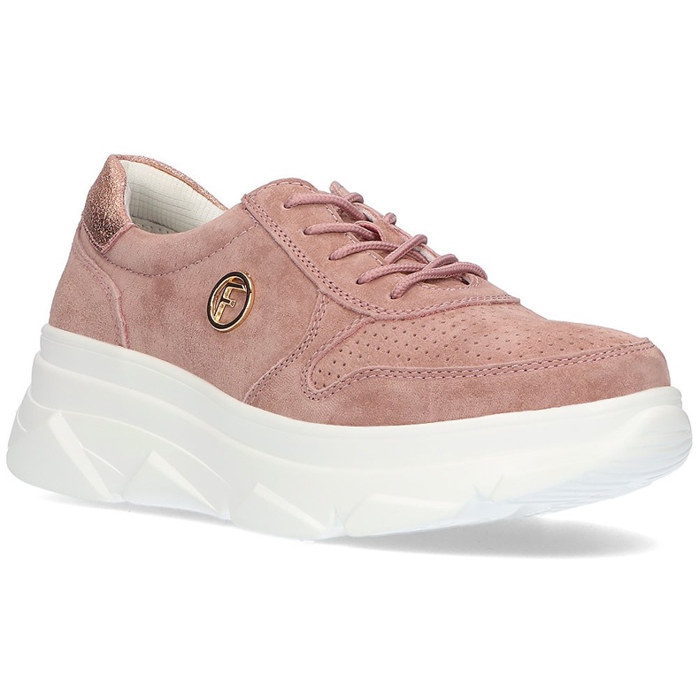 Leather Sneakers Filippo DP2138 / 22 Lt Pi pink