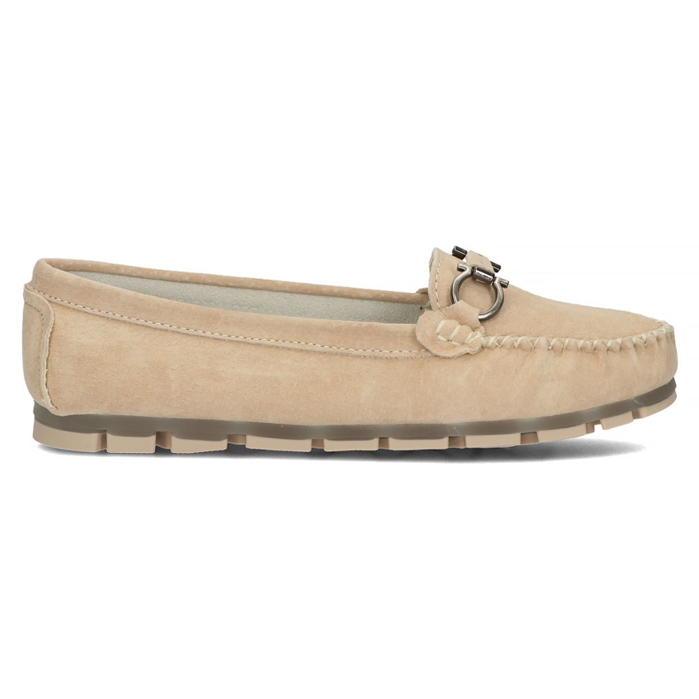 Leather loafers Filippo DP3613 / 22 Be beige