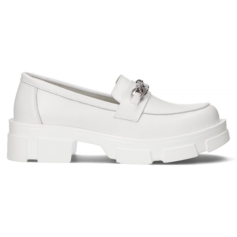 Leather shoes Filippo DP3221 / 22 Wh white