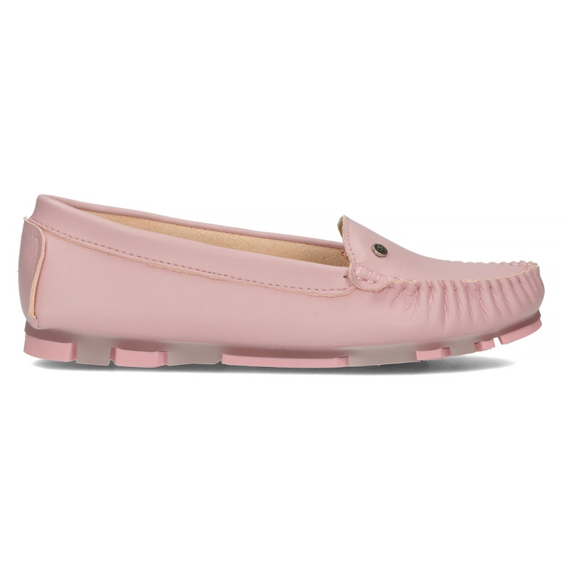 Leather loafers Filippo DP2037 / 22 Pi Li pink