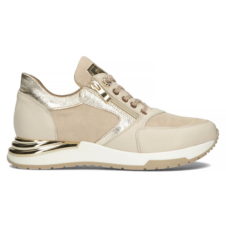 Leather sneakers Filippo 144 beige