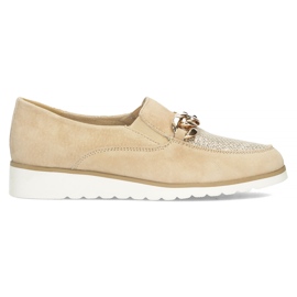 Leather shoes Filippo DP3696 / 22 Be beige